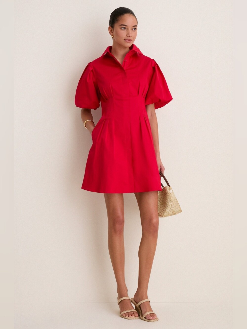 TUCKERNUCK Delancey Red Mini Dress NWT M.